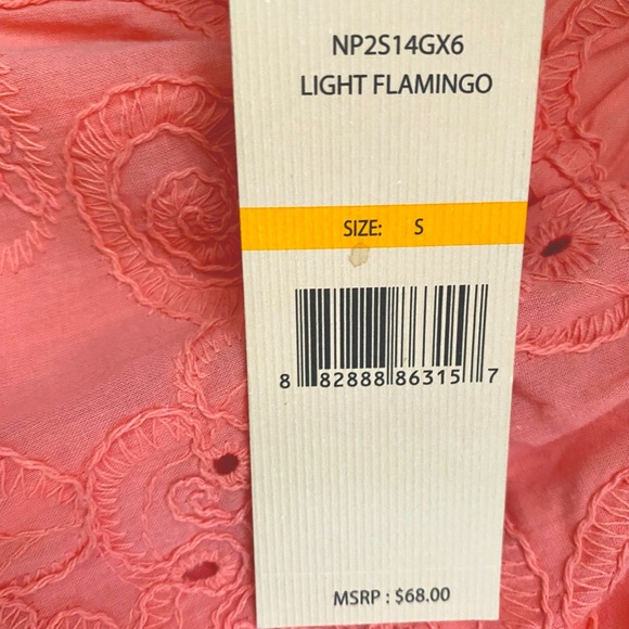 Nanette Lepore Coral, Luxury, Pull -On Embroidered Shorts, Small - Picture 10 of 16